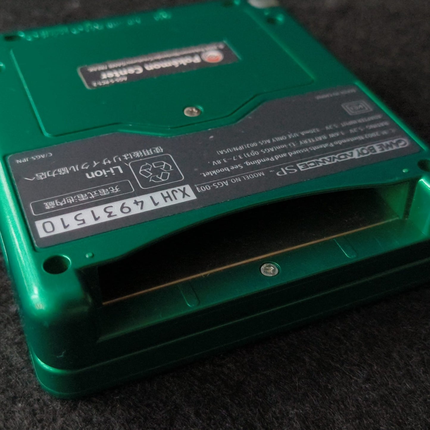 Authentic Pokemon Rayquaza LIMITED GAMEBOY ADVANCE SP CONSOLE, Working, Japan