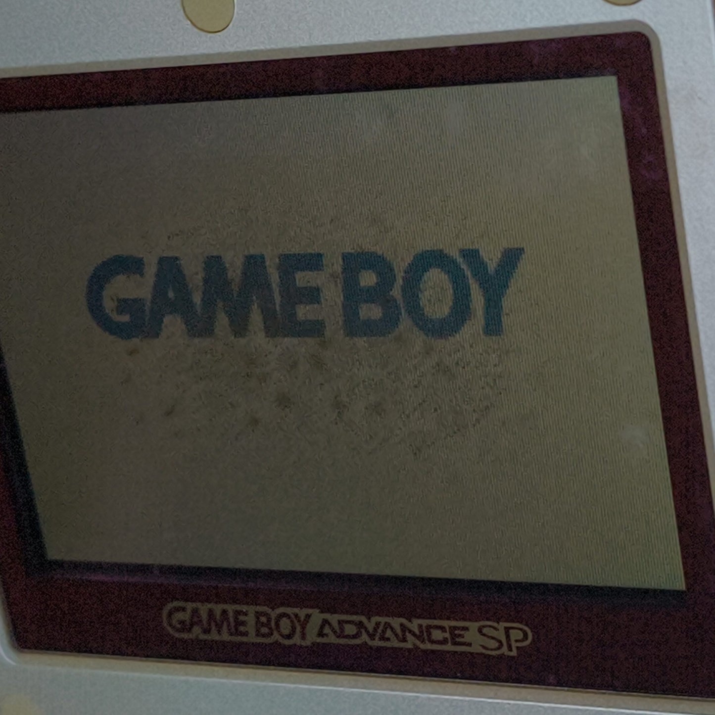 Nintendo Game Boy Advance SP Famicom Color AGS-001 Boxed Manual Screen Issue