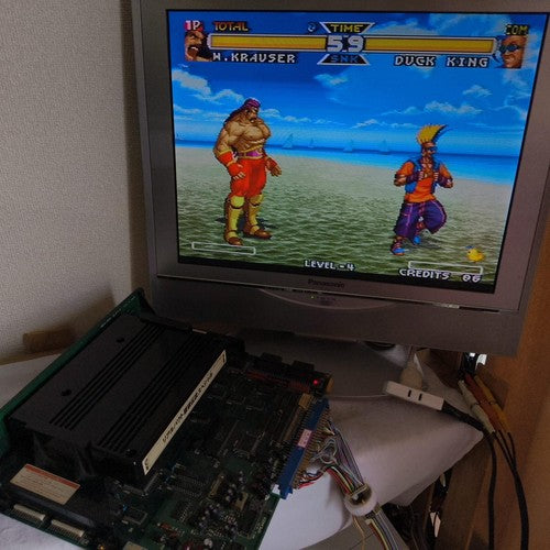 REAL BOUT Fatal Fury Special RBS NEOGEO MVS Cartridge and Instruction cards set