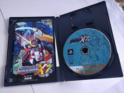 Rockman Megaman Collection Special Box PS1 PS2 7 Discs Pin Badges Not Tested