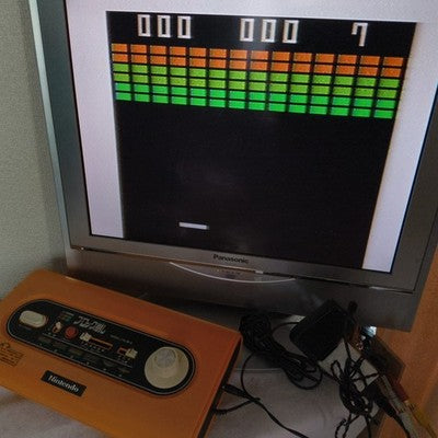 Nintendo TV GAME BLOCK KUZUSHI (CTG-BK6) console system, Manual and Box. Working