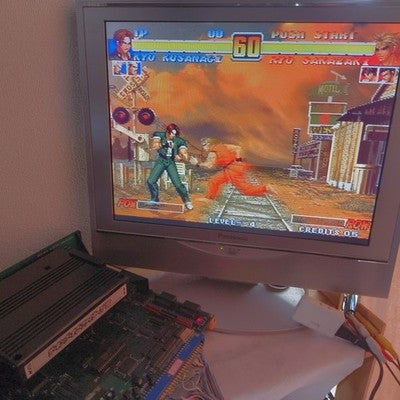 SNK The King of Fighters 96 Neo Geo MVS Arcade Cartridge Tested Working Japan