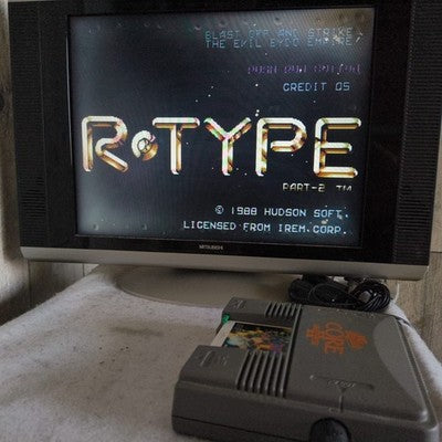R-TYPE II NEC PC Engine HuCard TurboGrafx-16 PCE Shooting Game Working Japan