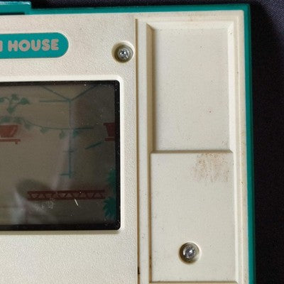 Nintendo Game Watch Green House GH-54 Multi Screen 1982 Display Issues, Japan