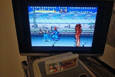 Sengoku Densho Super Famicom SNES SFC Cartridge Manual Boxed Set Japan Working