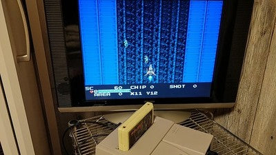 Compile Guardic Gaiden Guardian Legend Famicom Cartridge Working Japan Import
