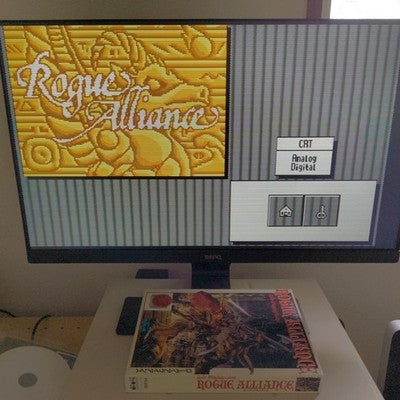 Rogue Alliance PC-8801 Floppy Disk RPG Game Complete Set Japan Import Very Rare