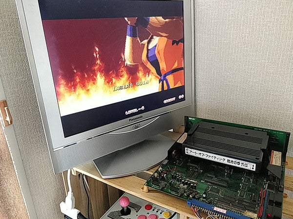 Used, THE PATH OF THE WARRIOR -ART OF FIGHTING 3- NEO GEO MVS Cartridge, Working