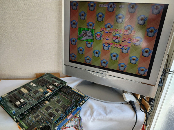 KONAMI GX2 system Gokujo Parodius Arcade PCB System JAMMA Board, Working-h0114-