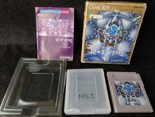 R-TYPE 2 Part2 Gameboy GB Cartridge, Manual, Box set, Working-f1015-