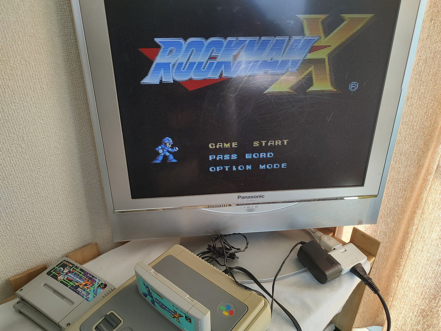 ROCKMAN X, X2, X3 MEGAMAN CAPCOM Super Famicom SNES SFC Cart set Working-g0301-