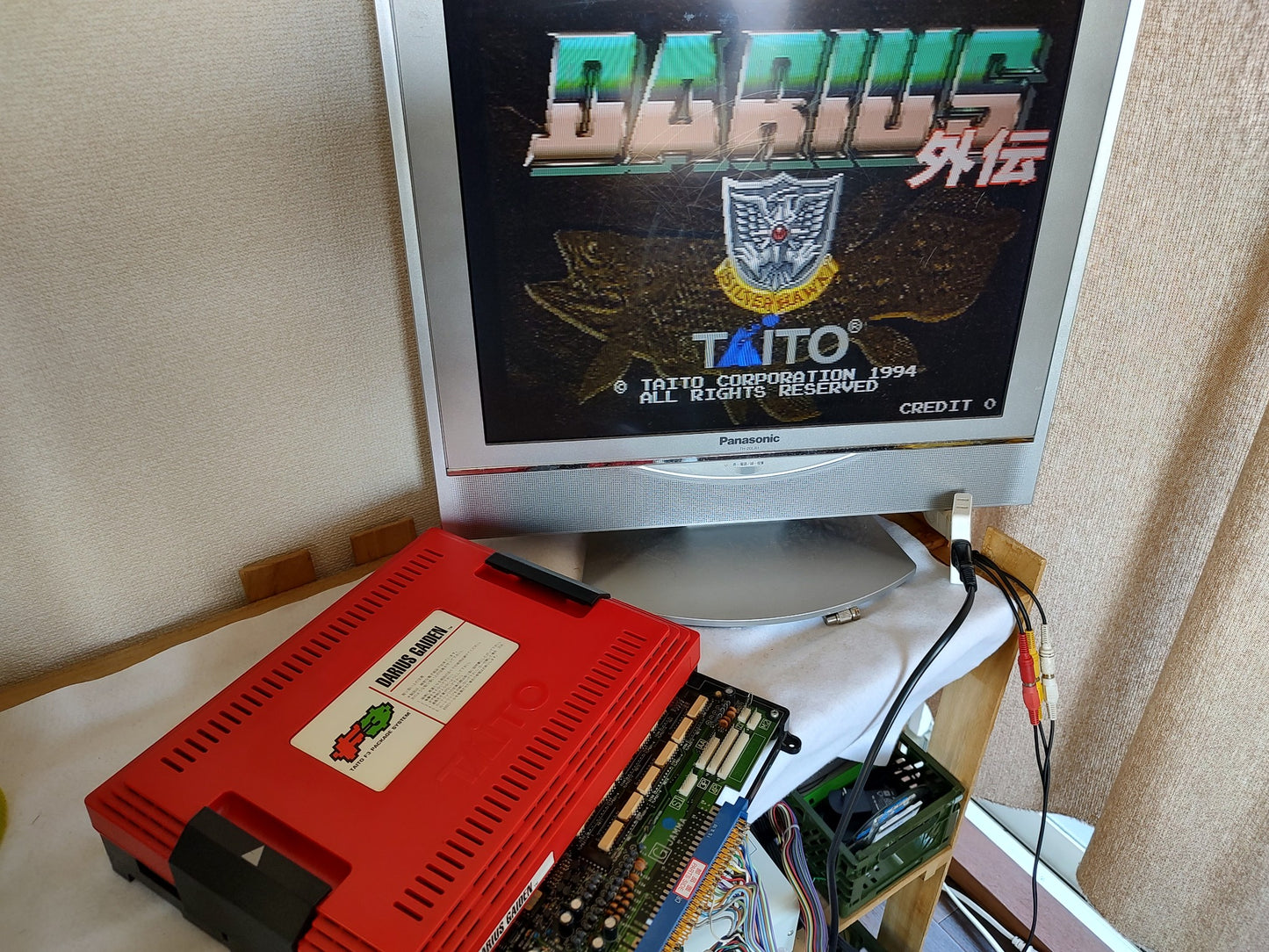 DARIUS Gaiden Taito Taito F3 Package System, Cartridge, Manuals, Working-g0323-