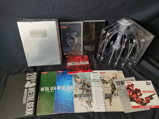 Uncomplete, METAL GEAR SOLID Collection Sony Playstation 2 PS2 20th Anniversary