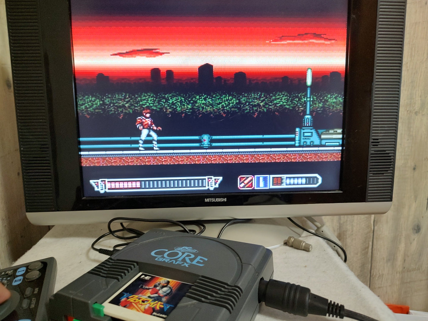 Cross Wiber NEC PC Engine TurboGrafx-16 PCE game, Working-g0611-