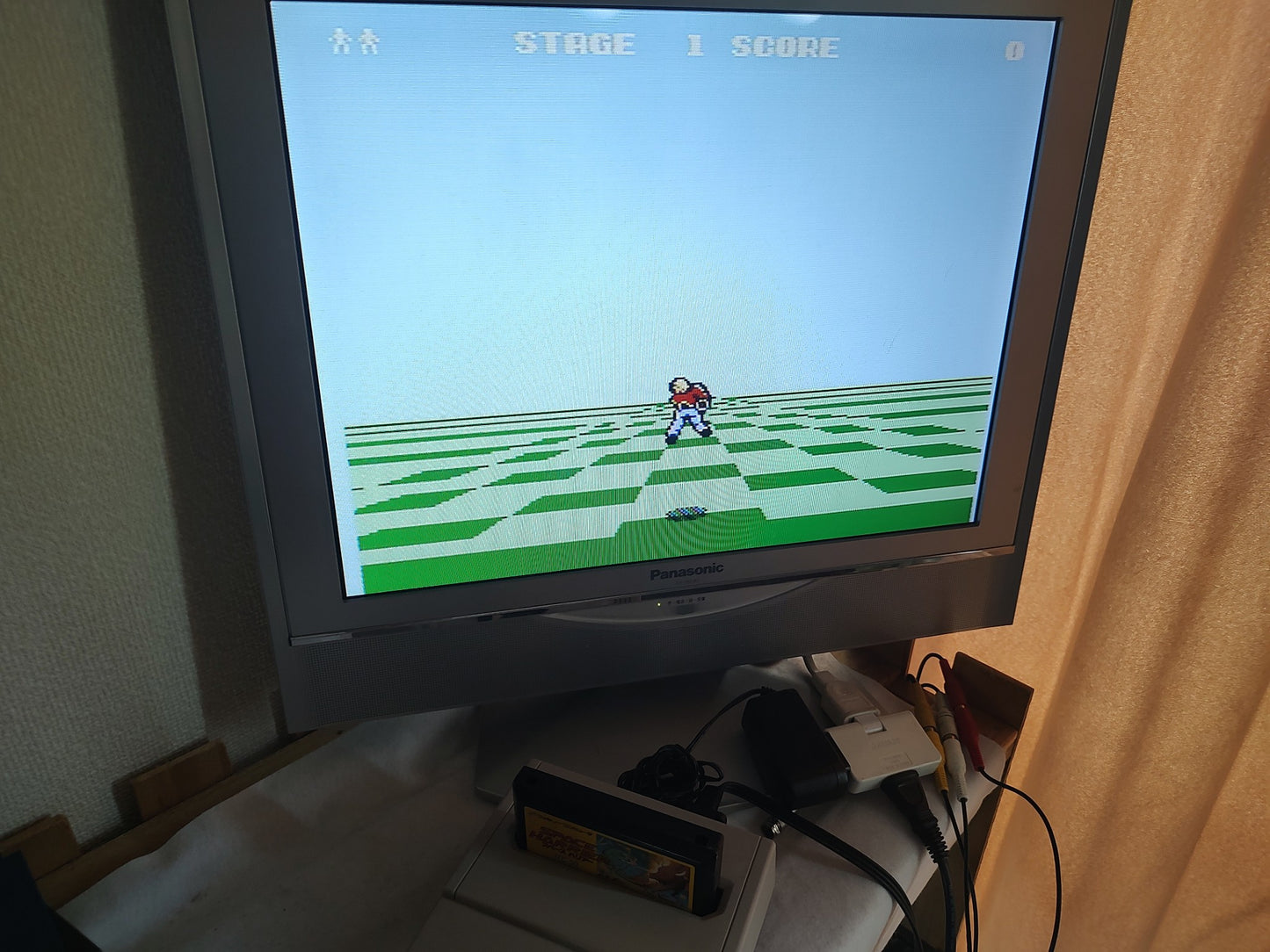 SPACE HARRIER Nintendo Famicom FC NES Cartridge only, Working-g0727-