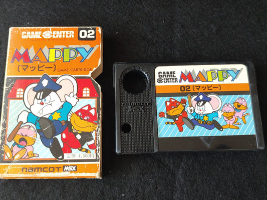 MAPPY for MSX /Game Cartrigde only/NTSC-J working-f0808-