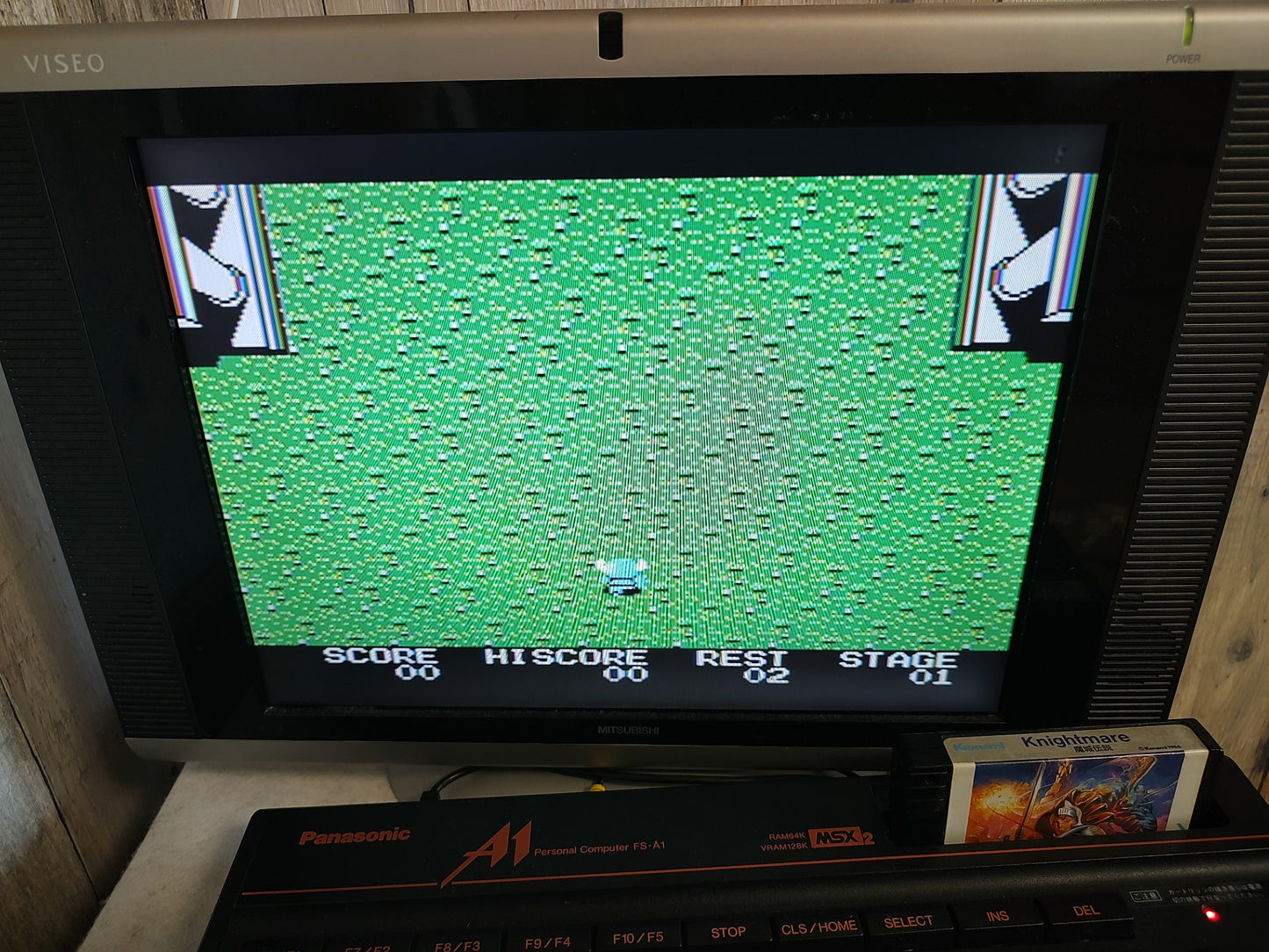 KNIGHTMARE Majo Densetsu for MSX /Game Cartrigde only/NTSC-J working-f0808-