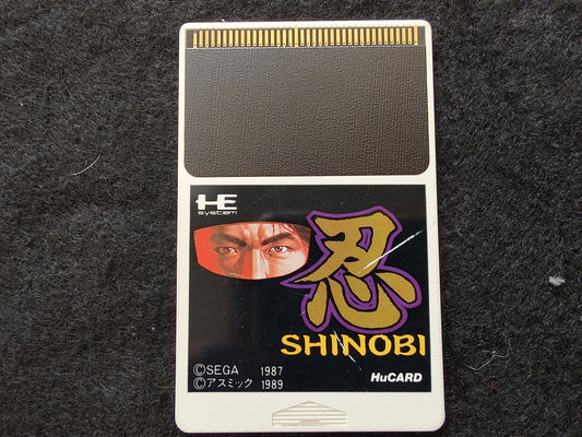 Shinobi NEC PC Engine TurboGrafx-16 PCE game, Working-g0921-