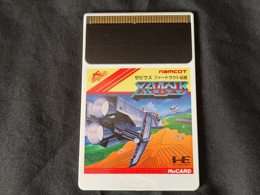 XEVIOUS NEC PC Engine TurboGrafx-16 PCE game, Hu-card only, Working-g1023-