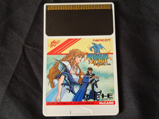 Dragon Spirit NEC PC Engine TurboGrafx-16 PCE games, Working-g1023-