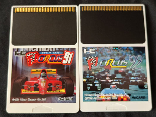 F1 Circus World Champion set NEC PC Engine TurboGrafx-16 PCE games-g1023-