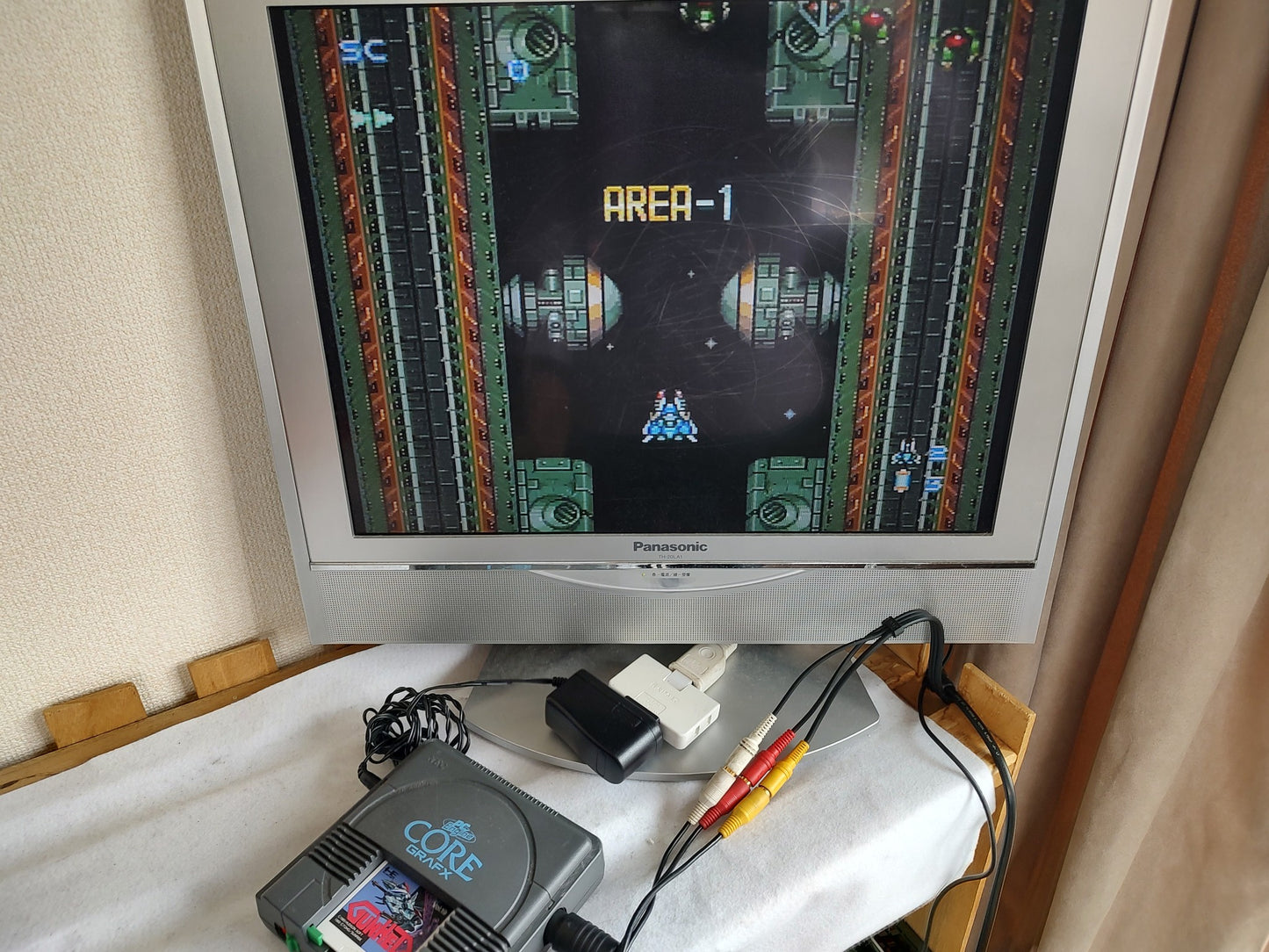 GUNHED NEC PC Engine TurboGrafx-16 PCE games, Working-g1023-