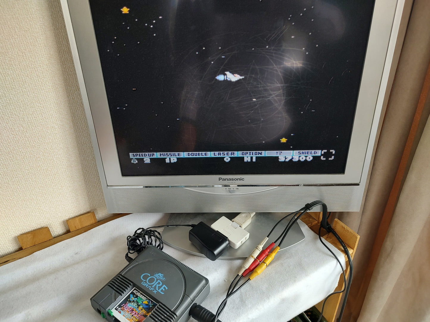 Parodius NEC PC Engine TurboGrafx-16 PCE game, Hu-card only, Working-g1023-