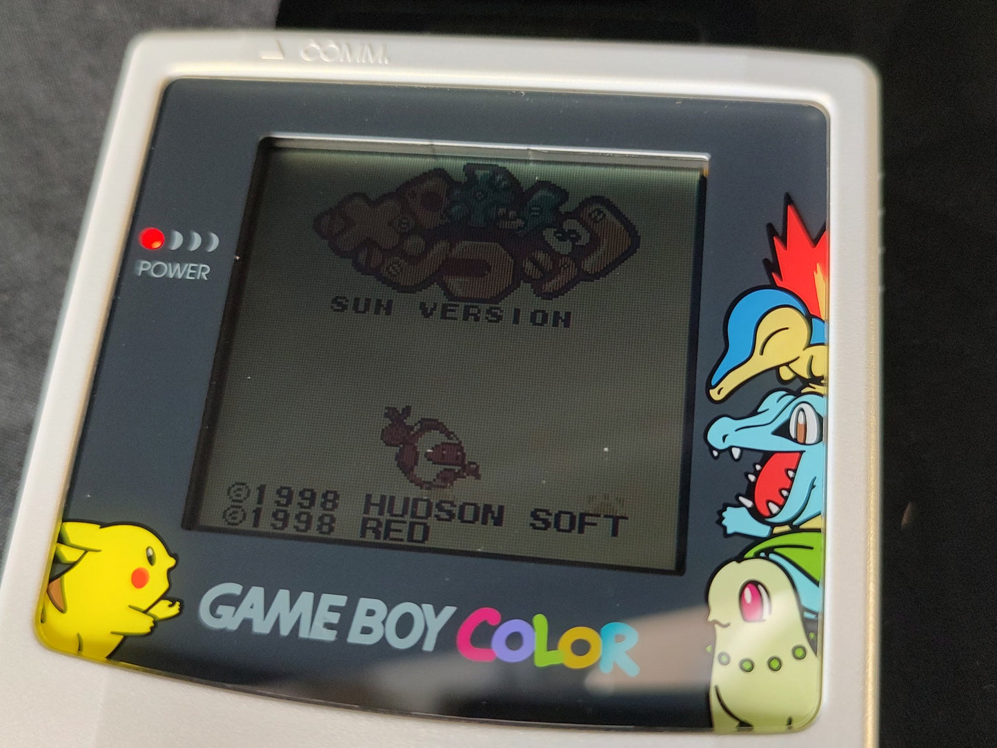 Excellent Nintendo Gameboy Color Pokemon Center Limited Edition console-g1028-