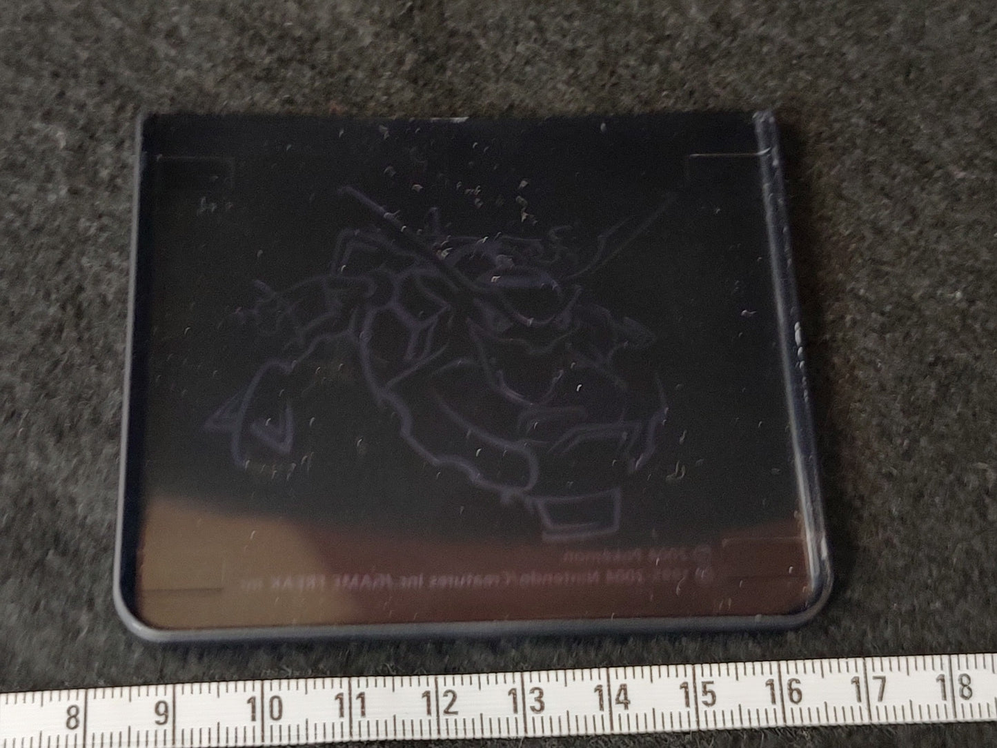 Pokemon Center Rayquaza LIMITED EDITION GBA SP Face plate-g1112-