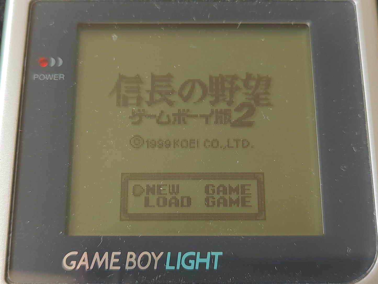 NOBUNAGA NO YABO 1 and 2 (NOBUNAGA’S AMBITION) Gameboy cartridge set-g1114-