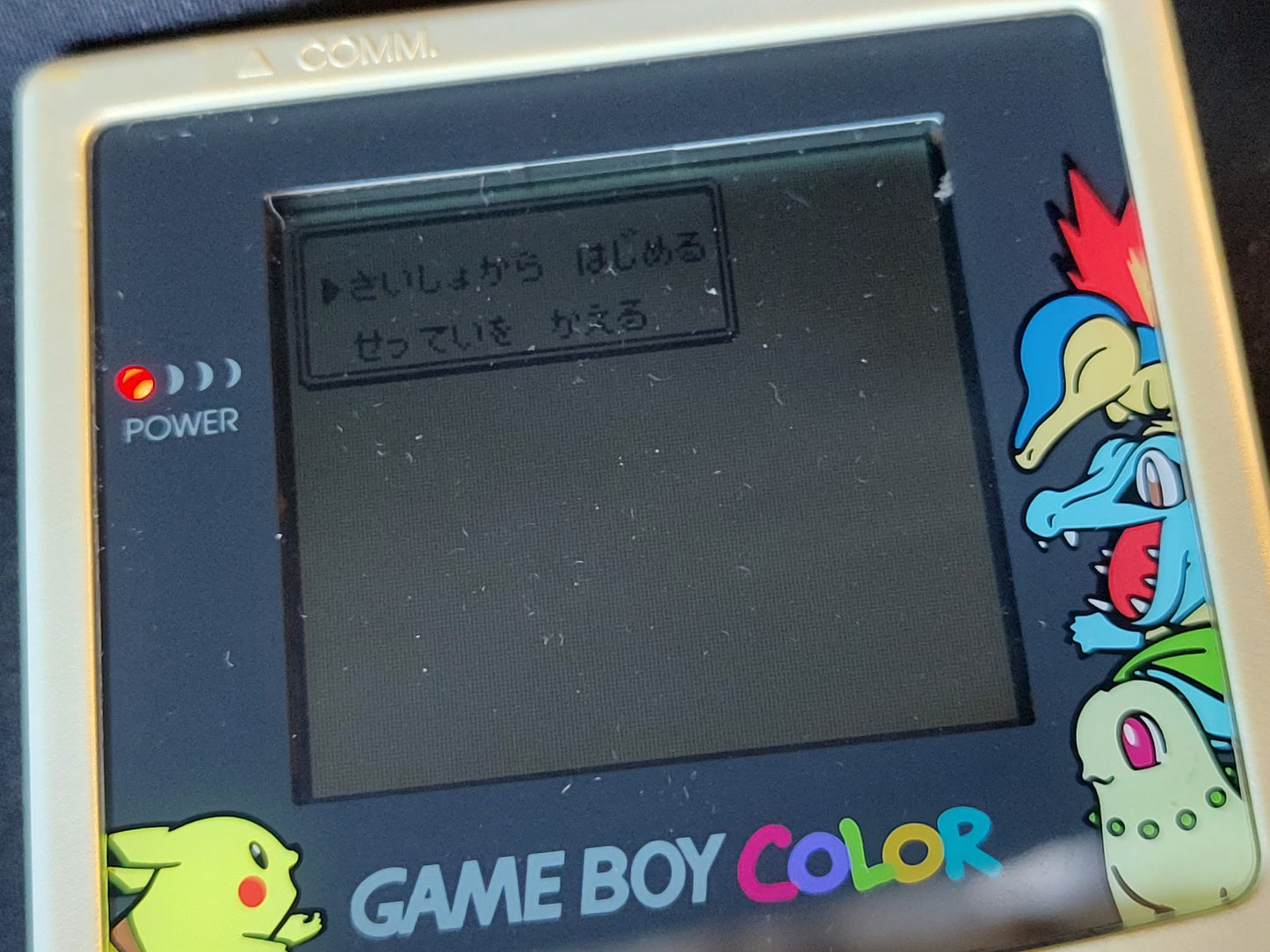 Pocket Monsters Silver Version Pokemon Gameboy cartridge set, working-g1125-