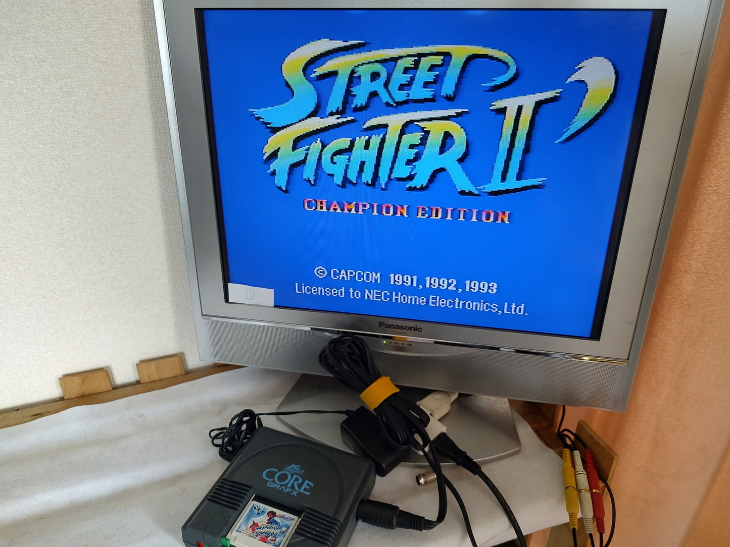 NEC PC Engine Coregrafx Console PI-TG3, Working -g1126-1