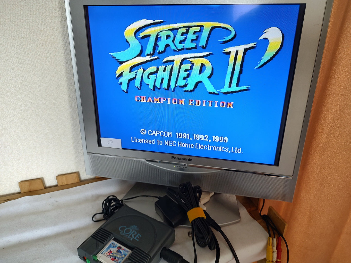 NEC PC Engine Coregrafx Console PI-TG3, Working -g1126-2