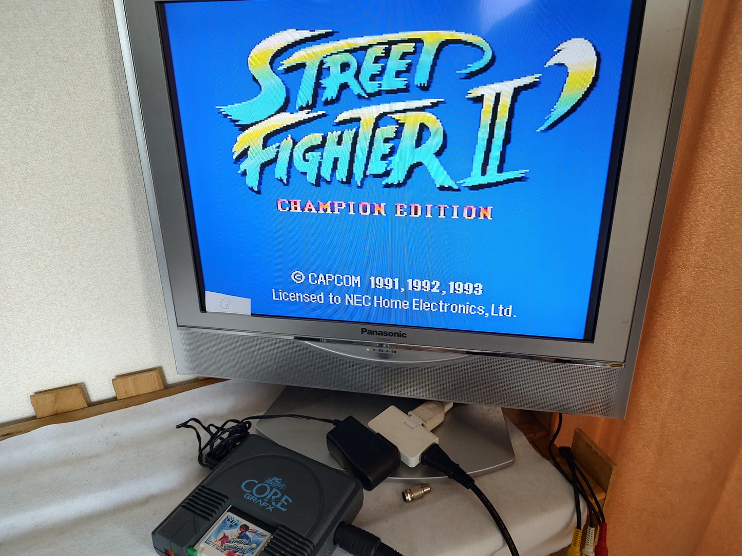 NEC PC Engine Coregrafx Console PI-TG3, Working -g1126-3