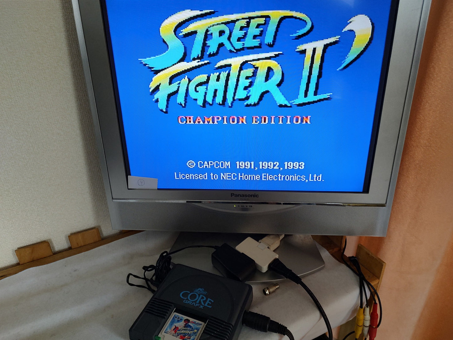 NEC PC Engine Coregrafx Console PI-TG3, Working -g1126-4