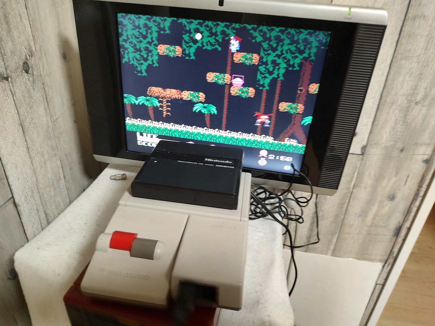 Used, Wardner no Mori FAMICOM (NES) Disk System, Game disk only- g1225-