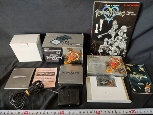 KINGDOM HEARTS LIMITED GAMEBOY ADVANCE SP CONSOLE set Boxed/ Working-g1225-