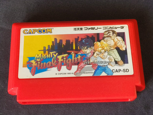 Mighty Final Fight Nintendo Famicom NES Cartridge only, working-h0111-