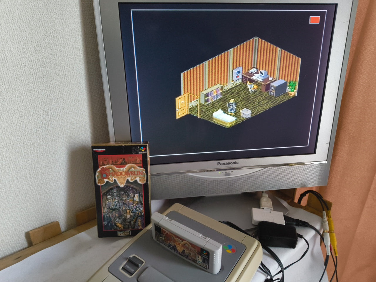 Shadowrun JP Ver. Super Famicom SFC, w/Manual, Box set, Japan, Working-h0410-