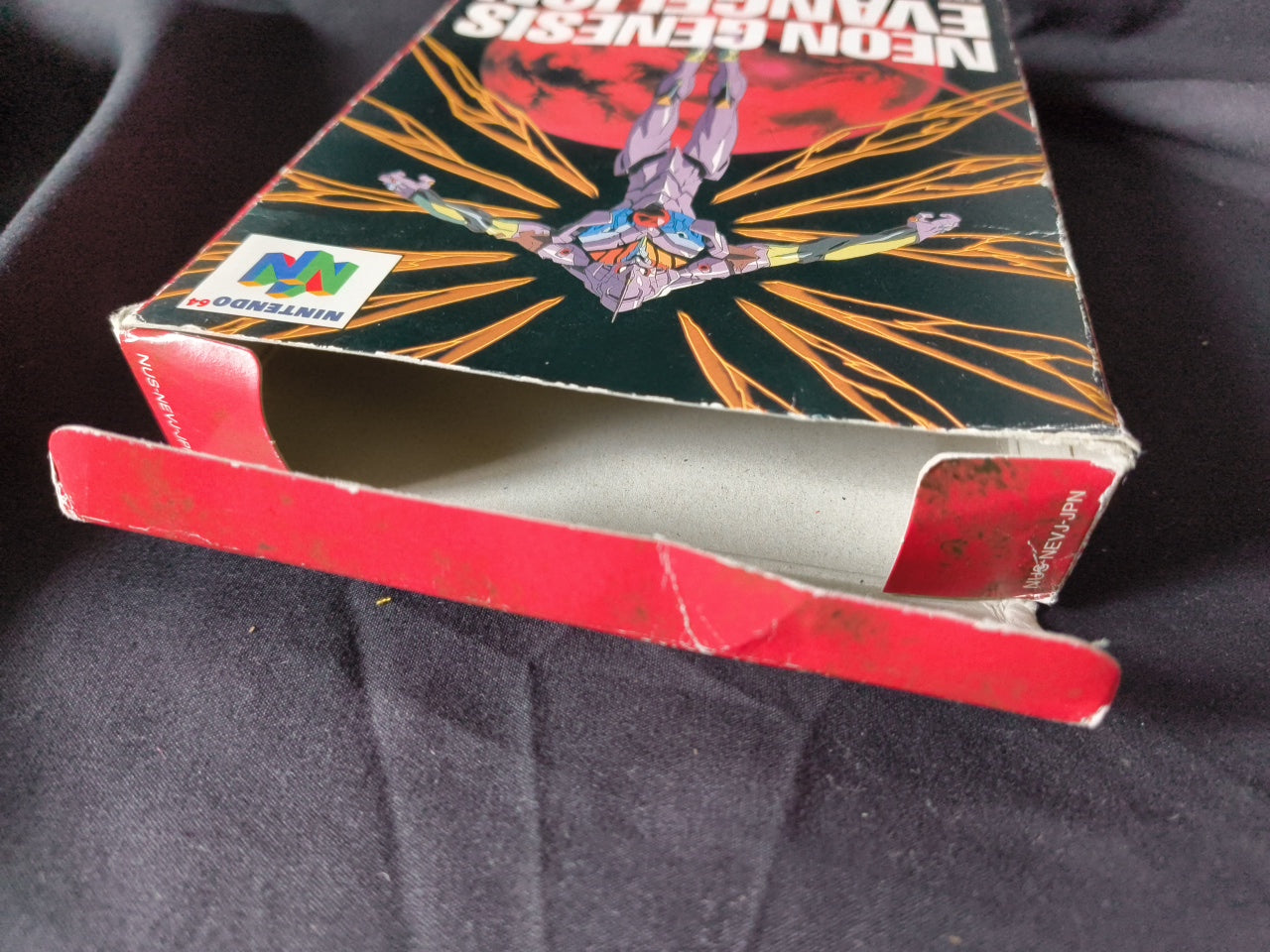 Used, NEON GENESIS EVANGELION with Bonus Cards set Nintendo 64 Japan-h0411-