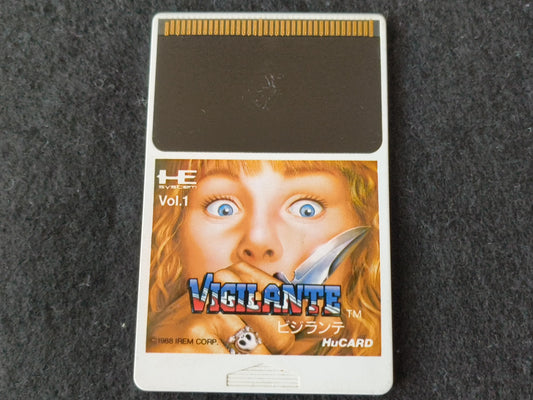 Vigilante NEC PC Engine TurboGrafx-16 PCE game, Working Japan-h0413-