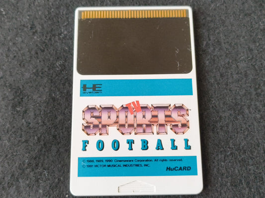 TV Sports Football NEC PC Engine TurboGrafx-16 PCE game, Working Japan-h0413-