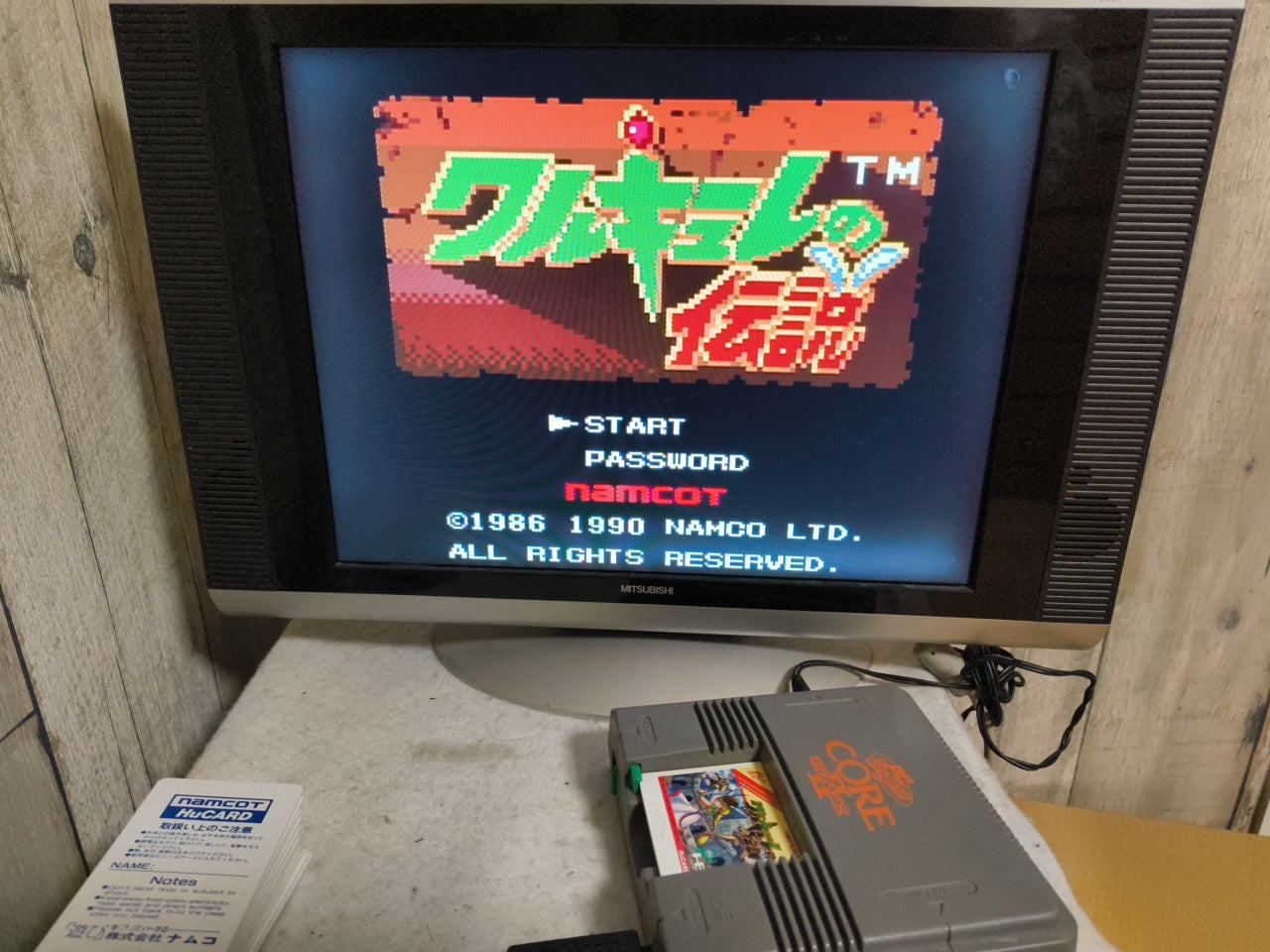 THE LEGEND OF VALKYRIE NEC PC Engine TurboGrafx-16 PCE game, Working Japan-h0413