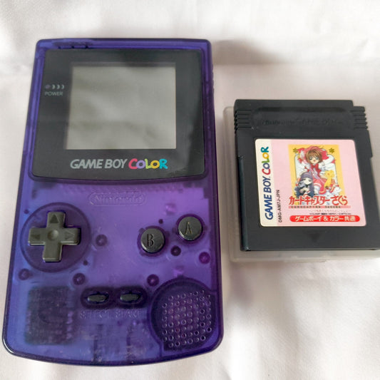 Nintendo Gameboy Color Toys “R” Us Midnight blue console set, Working-h0518-