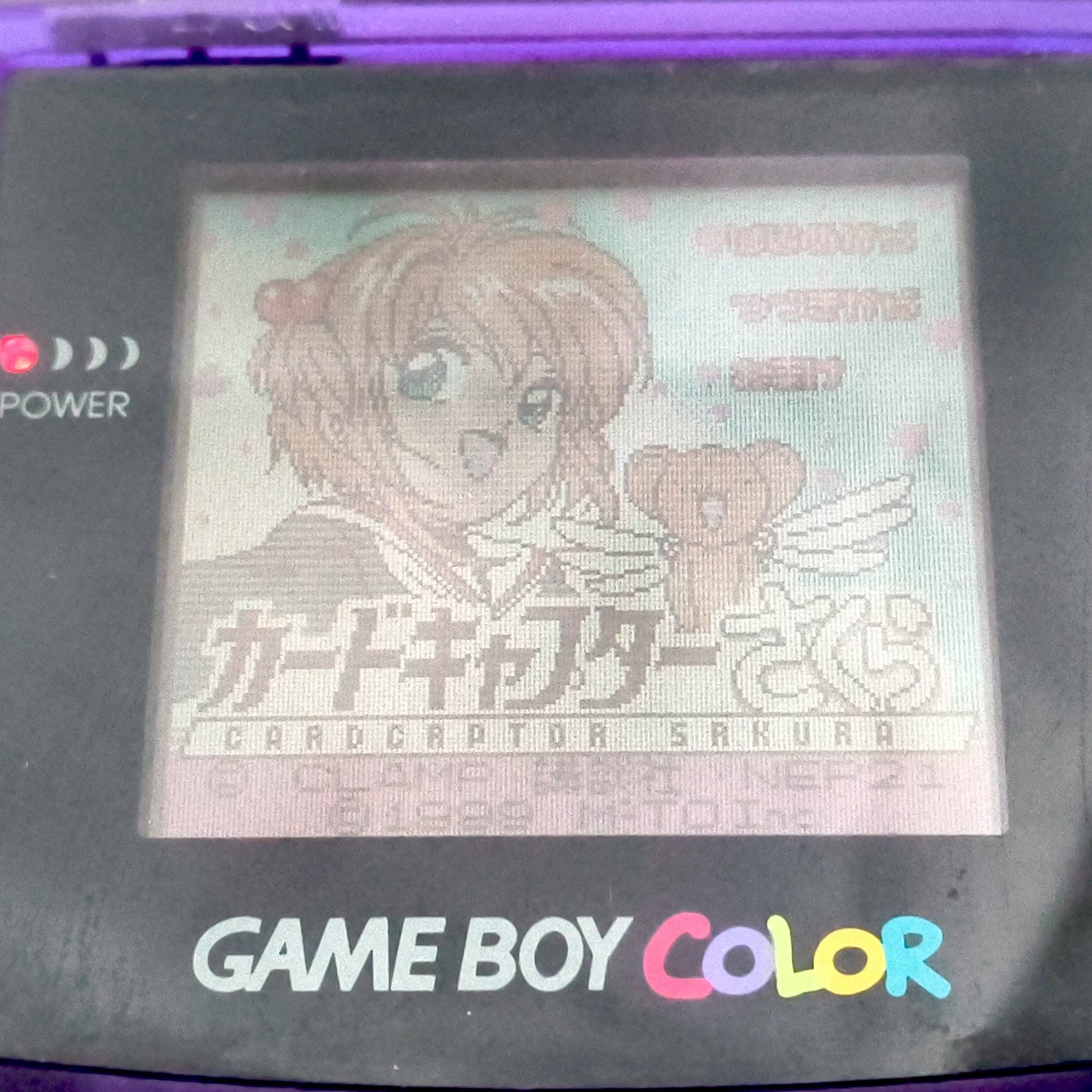 Nintendo Gameboy Color Toys “R” Us Midnight blue console set, Working-h0518-