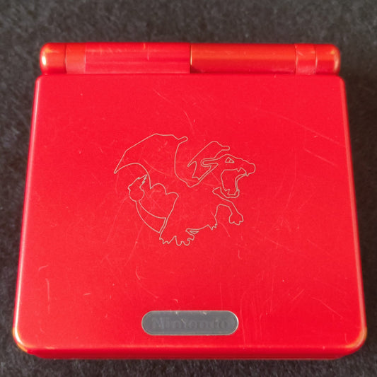 Pokemon Charizard (Lizardon) LIMITED GAMEBOY ADVANCE SP Console, Working-h0618-