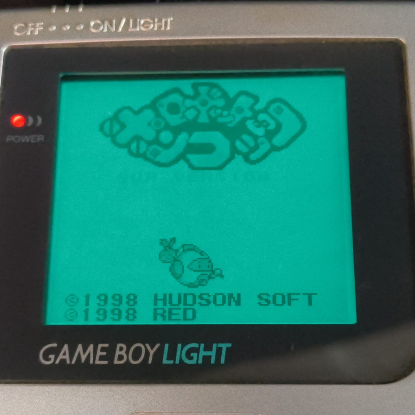 Game Boy Light Silver Console - No Sound from Speaker / Working HGB-101-h0710-