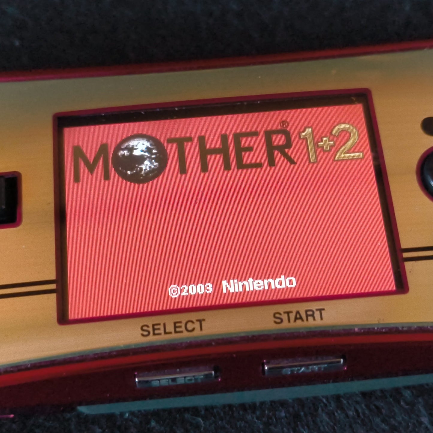 Nintendo Gameboy Micro Famicom 20th Anniversary Edition console OXY-001 -h0805-