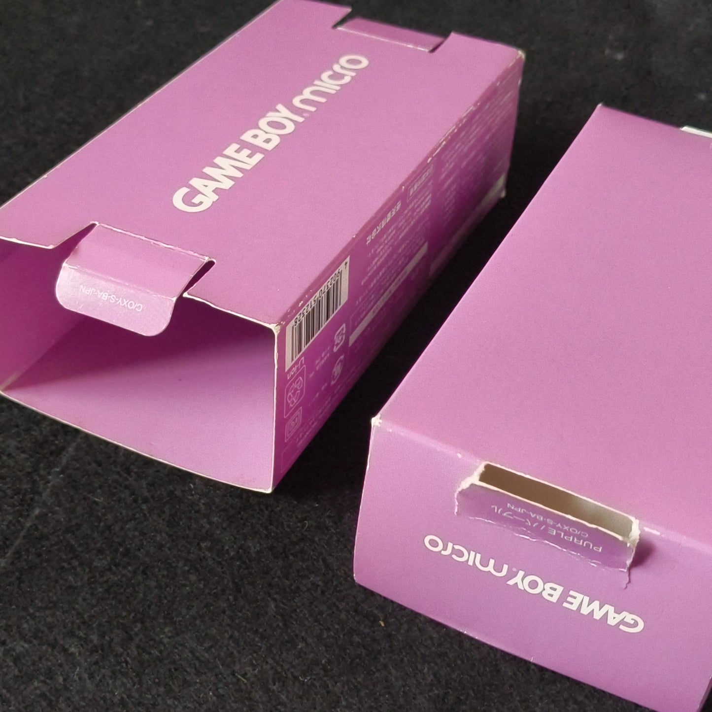 Nintendo Gameboy Micro Purple color Edition console OXY-001,w/Game, Box, Working