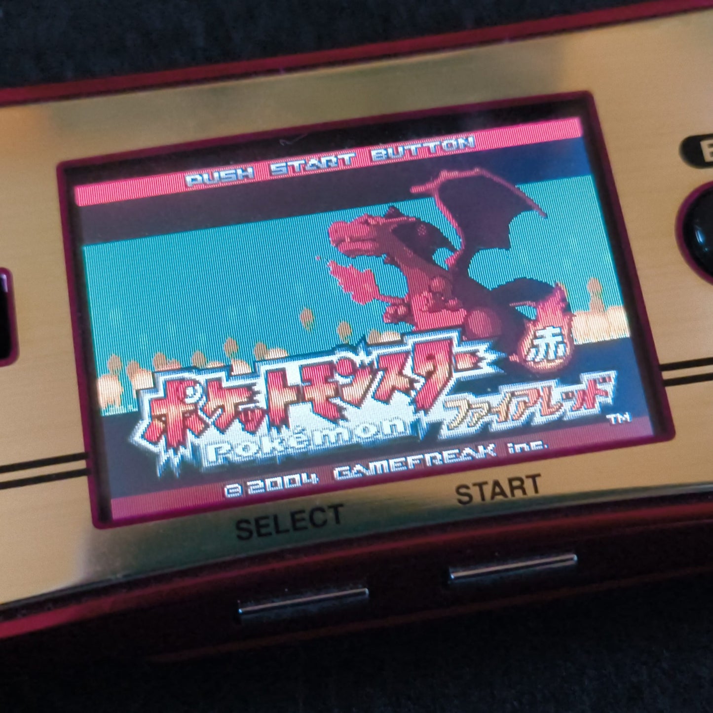 Nintendo Gameboy Micro Famicom 20th Anniversary Editon console OXY-001, Japan
